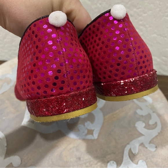 Irregular Choice “Octavius” bunny face flats shoes sz 38 / 8 - luster shiny - Picture 13 of 13